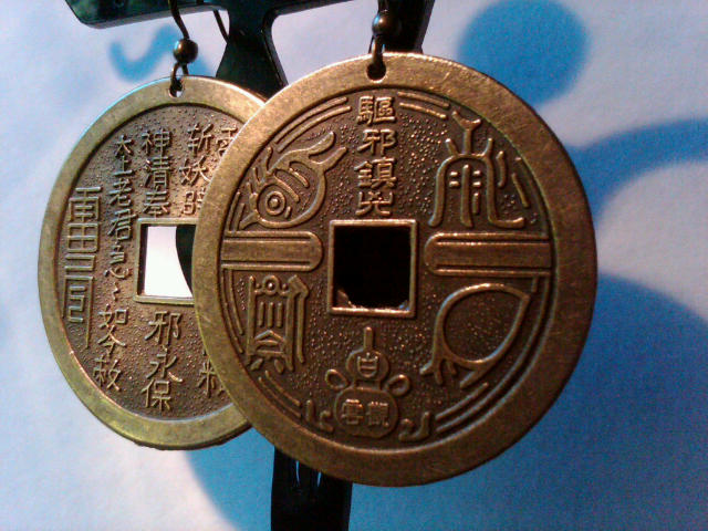 Oriental earrings